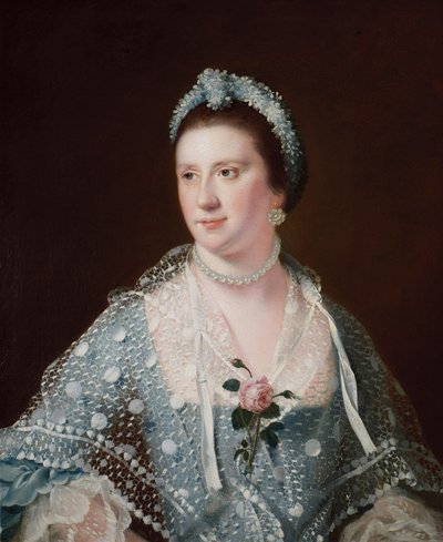 Portrait of the Hon. Mrs. Boyle by Joseph Wright of Derby